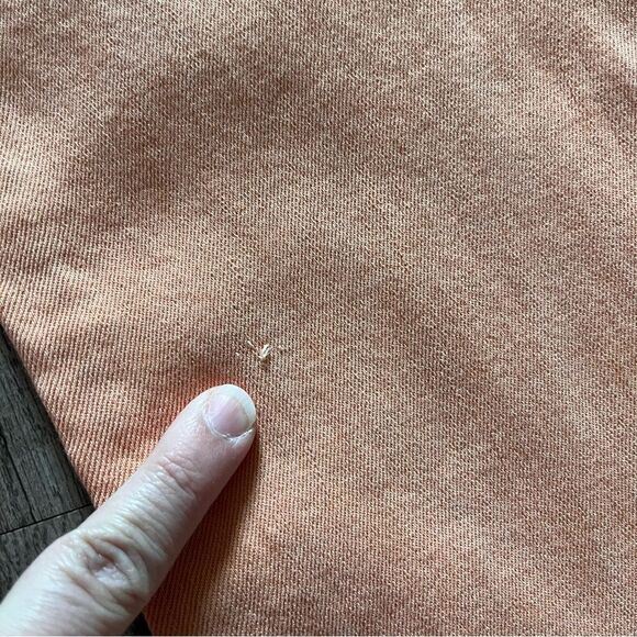 MOTHER Skinny Orange Jeans The Looker Crop Size 27 - Picture 7 of 7